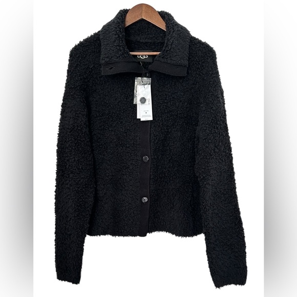 NWT UGG Alaura Cloudfluff Sweater SZ L - Picture 1 of 4